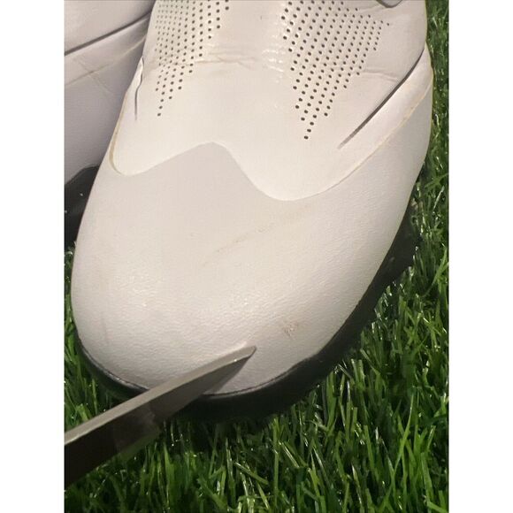 Under Armour Tour Tips Mens Size 11 white Spikeless Golf Shoe 1288575-102 - Picture 3 of 15